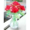 3D Crystal Puzzle - 6 RED ROSES -Entertainment Game Store MAG90152