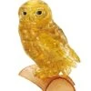 3D Crystal Puzzle - Gold Owl