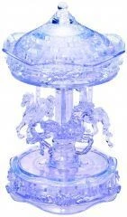 3D Crystal Puzzle - Clear Carousel