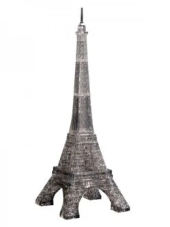 3D Crystal Puzzle - Eiffel Tower - Black