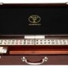 Mahjong, Deluxe Wooden Case With Sticks & Racks (52cm)