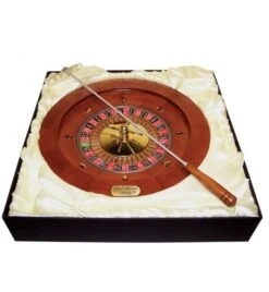 Dal Rossi Italy - Roulette & Rake 14"(35cm) Wood With A Metal Ball