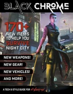 Cyberpunk Red RPG Black Chrome