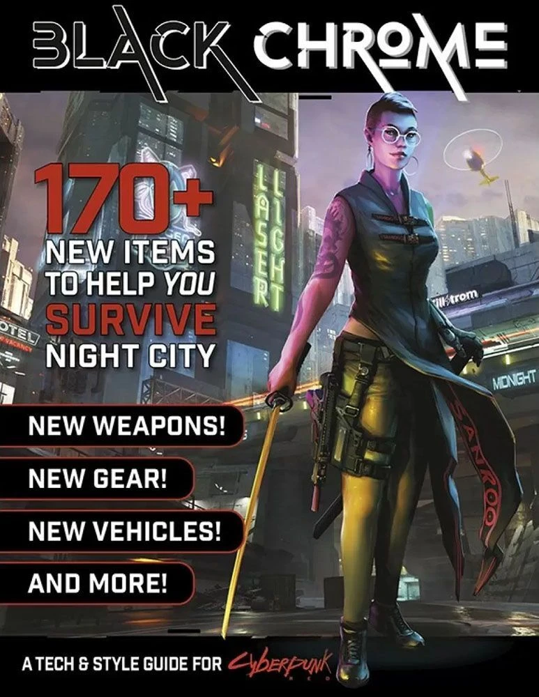 Cyberpunk Red RPG Black Chrome 3 Cyberpunk Red RPG Black Chrome
