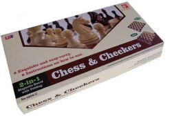 Magnetic Chess & Checkers (2 In 1) 12"