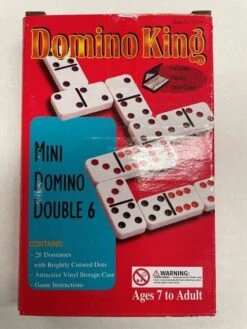 Domino King Colour Mini Domino Double 6